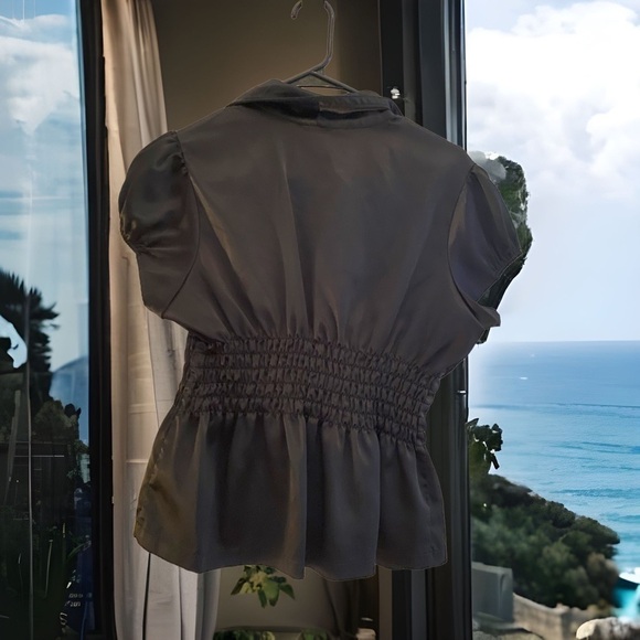 🍄Cute Blouse with wide elastic waist - Picture 3 of 5